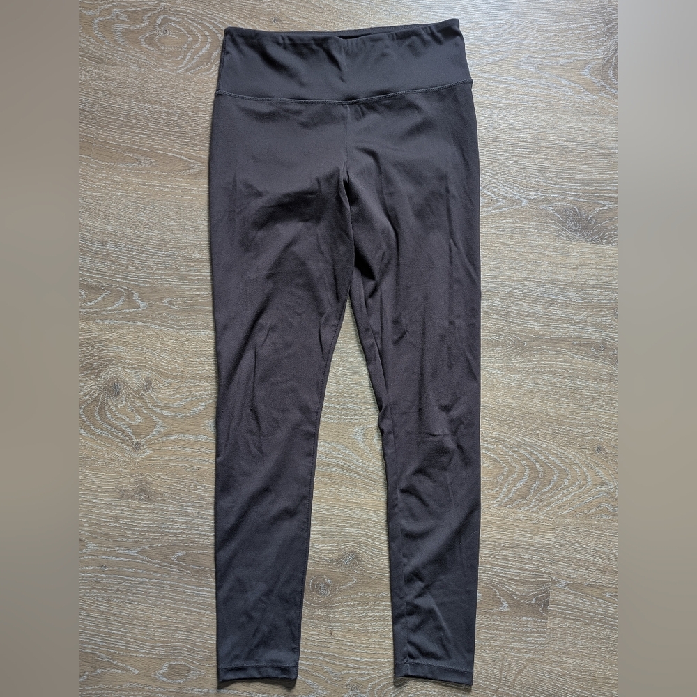 Black‎ Bow Dark Grey Leggings Women's Large